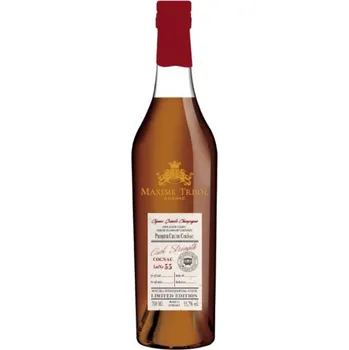 Brandy MAXIME TRIJOL CHAMPAGAGNE STRENGTH 53,7% 0,7 l (dřevěná kazeta)