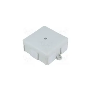 Elektroinstalační krabice Kryt propojovací krabice X 86mm Y 86mm Z 39mm na omítku IP55