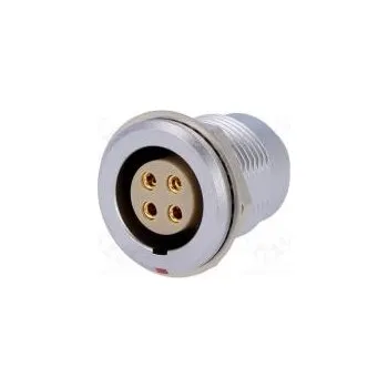 Elektrická zásuvka Konektor kulatý Řada 2B zásuvka pájení zásuvka PIN 4 15A