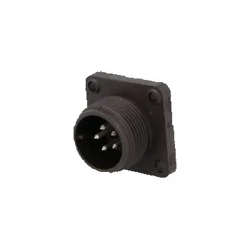 Elektrická zásuvka Konektor kulatý zásuvka Řada CM IP67 PIN 5 Povrch stříbřený