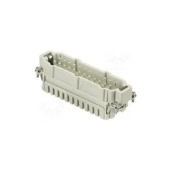 Síťový konektor Konektor hranatý vidlice Han ES PIN 24 velikost 24B 16A 500V