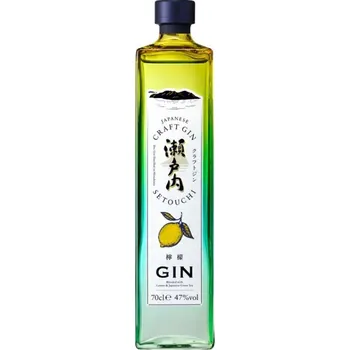 Gin Setouchi Distillery Setouchi Lemon gin, 47%, 0,7l (holá láhev)