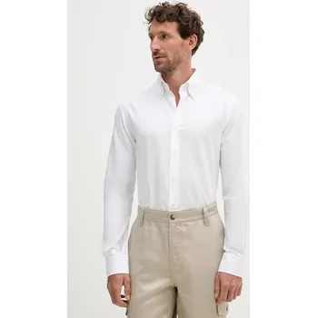 Pánská košile Bavlněná košile Tommy Hilfiger MW0MW39754 bílá 00X, vel. XXL