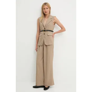 Souprava Answear.LAB dámská, béžová barva MA1250A 80X, vel. L