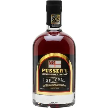 Rum Pusser's Gunpowder Proof Spiced 54,5% 0,7 l (holá lahev)