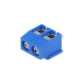 Svorkovnice do plošného spoje úhlové 90° 5mm póly 2 na PCB