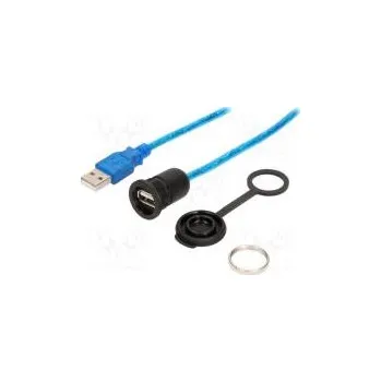 Elektrická zásuvka Kabel-adaptér USB A zásuvka,USB A vidlice 1310 se záslepkou