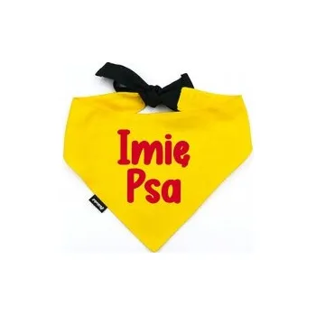 Šátek Bandana/Šátek Psiakrew žlutý M