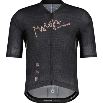 Sport Dres MALOJA PaulM. Gravel Shirt 1/2 deep black M