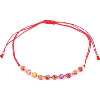 Náramek Náramek shamballa broušené korálky s AB efektem