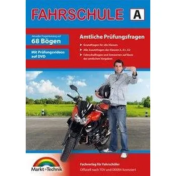 Führerschein Fragebogen Klasse A, A1, A2 - Motorrad Theorieprüfung original amtlicher Fragenkatalog auf 68 Bögen