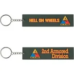 Klíčenka 3D Fostex Hell on Wheels - olivová