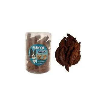 Pamlsek pro psa Dentální lístečky Slanina JUKO Snacks Dóza - 40ks