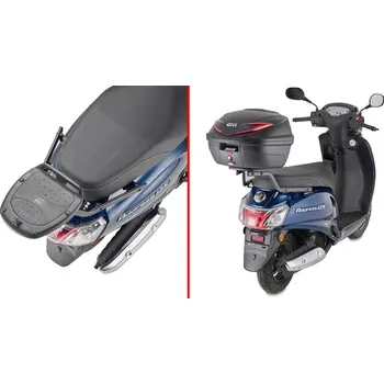 Zavazadlo na motocykl GIVI SR3123 special rack Suzuki Address 125 (23-25) pro kufry řady Monolock (nosnost 3 kg)