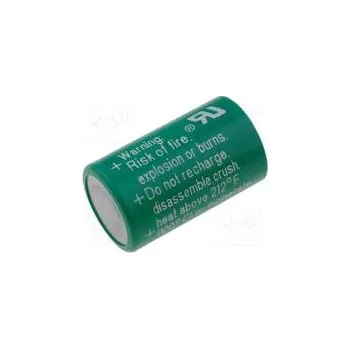 Baterie lithiové 3V 1/2AA,1/2R6 950mAh nenabíjecí Ø14,6x25mm