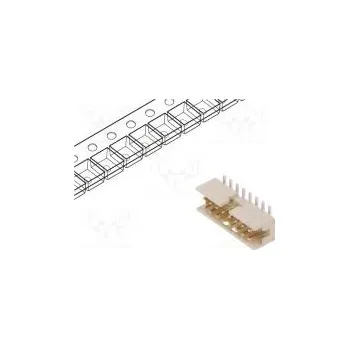 vypínač a zásuvka Zásuvka kabel-pl.spoj vidlice Minitek 2mm PIN 16 SMT na PCB