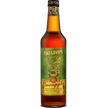 Rum Tiki Lovers Pineapple 45% 0,7 l (holá láhev)