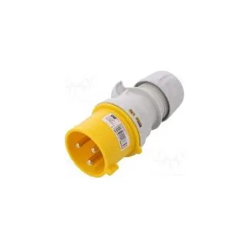 Stavebniny Konektor napájecí AC zástrčka vidlice 32A 110VAC IP44 PIN 3