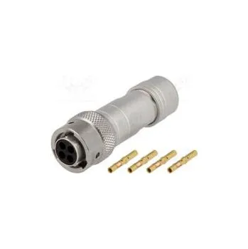 Elektrická zásuvka Kulatý zástrčka zásuvka PIN 4 13A vnitřní bajonet RT360 IP67