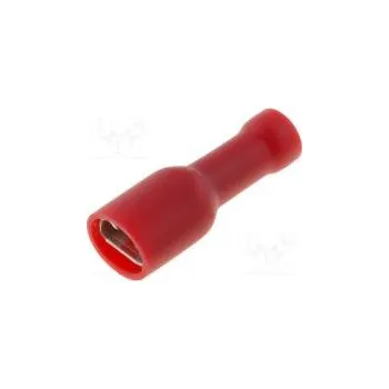 Elektroinstalační materiál Faston plochý 4,8mm 0,8mm zásuvka 0,5÷1mm2 krimpovací