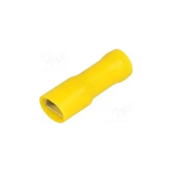 Elektronická součástka Faston plochý 6,3mm 0,8mm zásuvka 4÷6mm2 krimpovací na kabel