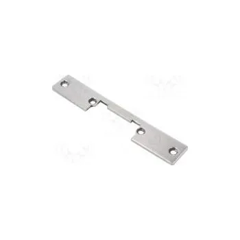 Příslušenství k domovnímu zvonku Protiplech krátká,plochý W 21mm pro elektromagnetický zámek