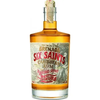 Rum SIX SAINTS CARIBBEAN RUM 41,7% 0,7 l (holá láhev)