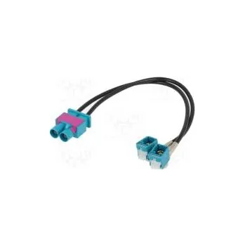 Elektrická zásuvka Anténní adaptér Fakra zásuvka x2,Fakra dvojitá vidlice 0,25m