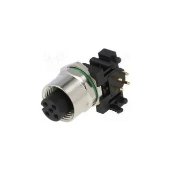 Elektrická zásuvka Zásuvka M12 PIN 4 zásuvka kód A-DeviceNet / CANopen THT 250V