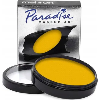 Přípravek na tvář Mehron Makeup Paradise Makeup AQ Barva na obličej a tělo - Žlutá, 40 g