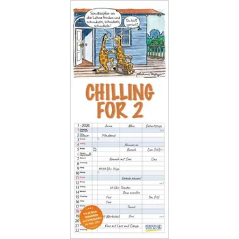 Komiks pro dospělé Chilling for 2 2026 - Korsch Verlag