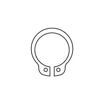 Matice Nerezový pojistný kroužek na hřídel DIN 471 - 75 mm