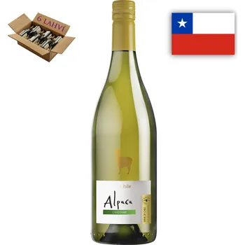 Víno Viňa San Pedro Chardonnay, Alpaca 6 x 0,75l, bílé víno