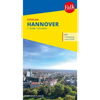 Falk Cityplan Hannover 1:23.000 [DE] (2025, Karta, MairDuMont)