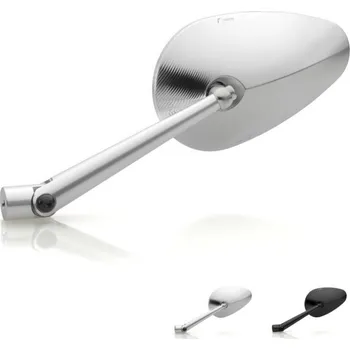 Zrcátko pro motocykl Zpětné zrcátko Rizoma Radial RS , univerzání, E-mark - Levé nebo Pravé pro motocykly - Černá