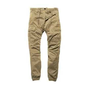 Pánské kalhoty Kalhoty Vintage Industries Vince Cargo Jogger - coyote, 36