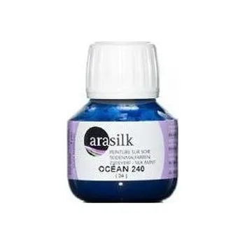Výtvarná barva Barva na hedvábí Darwi Arasilk 50ml – 240 Ocean