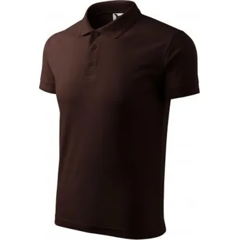 pracovní tričko Reklamní Pique Polo polokošile pánská, kávová, 2XL
