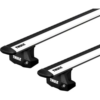 Příčník na automobil Thule Střešní nosiče BMW 3 F30 (2011 - 2018) - WingBar EVO do montážních bodů ve střeše Stříbrné tyče