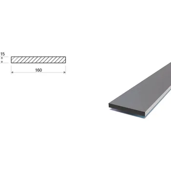 Stavební materiál Plochá ocel 160x15