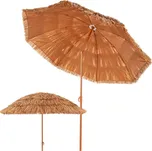 Zahradní slunečník 135 cm SPRINGOS HAVAJ BU0023 hnědý