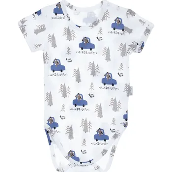 Kojenecký body Bavlněné chlapecké body Muki 86