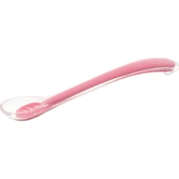 dětská jídelní sada Canpol babies Silikonová lžička růžová