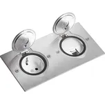 Legrand 089702 PLATINUM IP44 2X2M NEREZ ČTVER