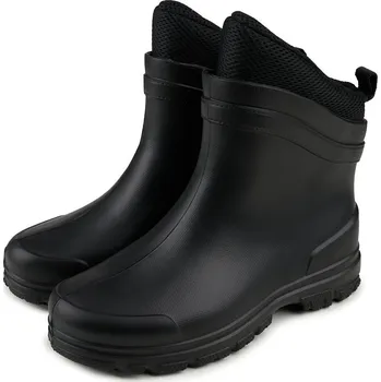 Pánské holínky Vlnka Zateplené pánské nízké holínky s vlněnou vložkou černá velikost obuv dospělí 44