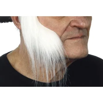 Karnevalový kostým Licousy přerostlé bílé VI02870x