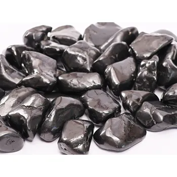 Drahý kámen Magieprirody.cz Tromlovaný kámen Šungit L velikost 30 - 45 mm - Rusko #205 Množství: 1ks