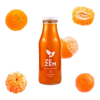 ZEZEM Mandarinkový sirup 500 ml