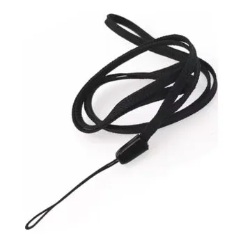 Šňůrka na mobilní telefon 6mm, barva černá