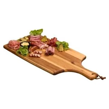 Kuchyňský nůž Prkénko na krájení a servírování, 55 x 25 x 1,8 cm, akáciové dřevo KESPER 28198